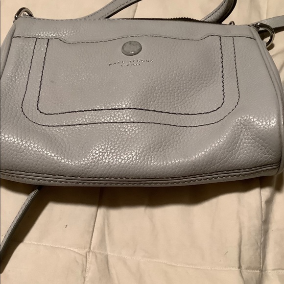 Marc Jacobs Light Gray Leather Crossbody - Picture 6 of 6